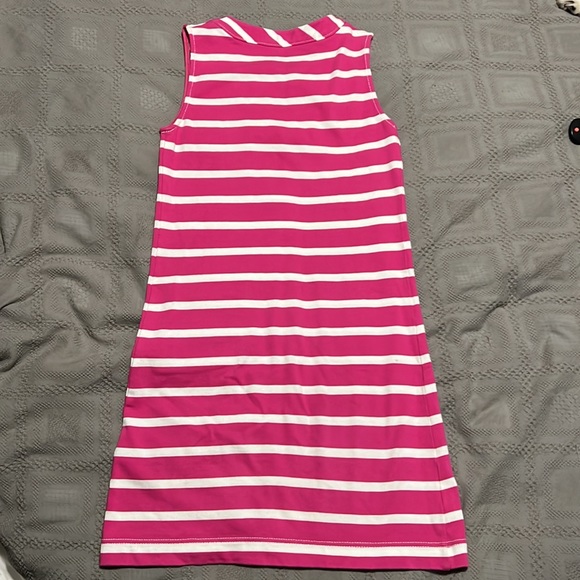 Kate Spade Tropez Pink & White Striped Cotton Shift Dress - Picture 3 of 5